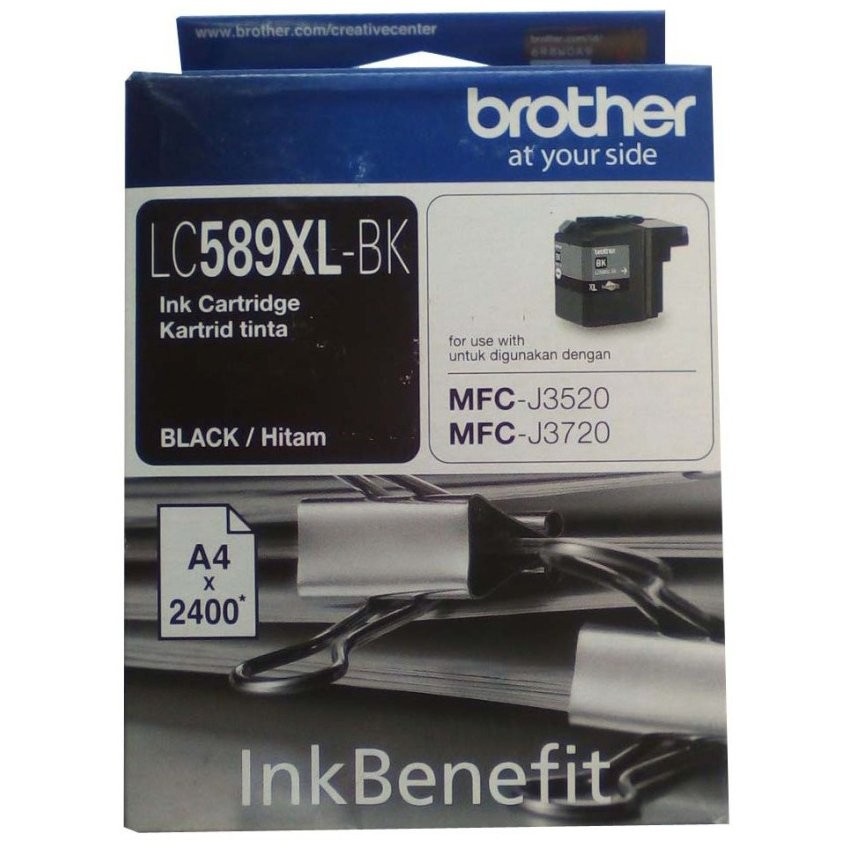 Brother LC589XL-BK Black Original Ink Cartridge